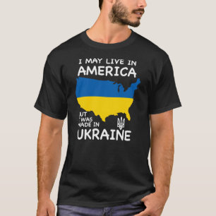 Ich mag in Amerika leben, aber ich wurde in der Uk T-Shirt