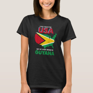 Ich mag in den USA leben, aber meine Geschichte be T-Shirt