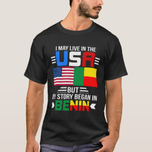 Ich mag in den USA leben, aber meine Geschichte be T-Shirt