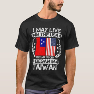 Ich mag in den USA leben, aber meine Geschichte be T-Shirt