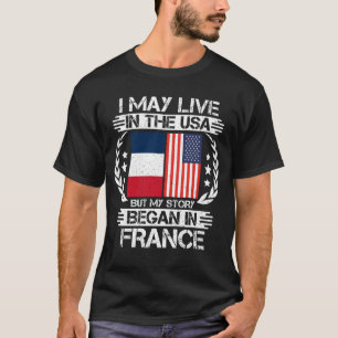 Ich mag in den USA leben, aber meine Geschichte be T-Shirt