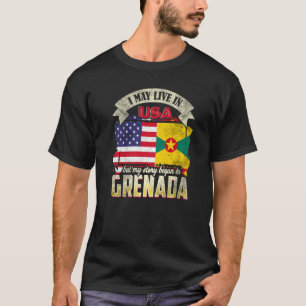 Ich mag in den USA leben, aber meine Geschichte be T-Shirt