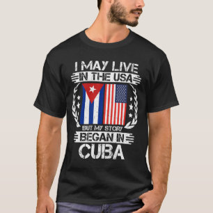 Ich mag in den USA leben, aber meine Geschichte be T-Shirt