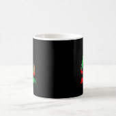 Ich mag Juneteenth-Fäuste Traktor lustiger Kleinki Kaffeetasse (Mittel)
