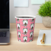 Ich mag Kaffee echt Niedliche Katze