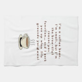 Ich mag Kaffee Geschirrtuch (Horizontal)