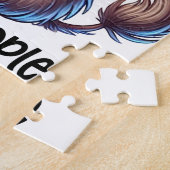 Ich mag Kaffee lieber als Menschen  Puzzle (Seite)