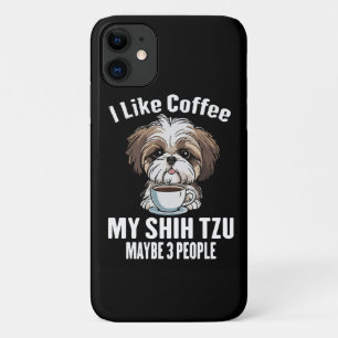 Ich mag Kaffee, meinen Shih Tzu und vielleicht 3 L Case-Mate iPhone Hülle