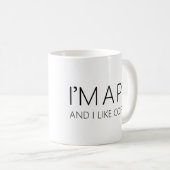 "ICH MAG KAFFEE-" TASSE (VorderseiteRechts)