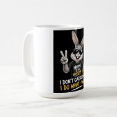 Ich mag Karotten überhaupt nicht Kaffeetasse (Vorderseite Links)