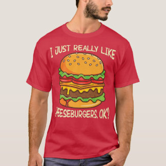 Ich mag Käsebüscheln wirklich, okay. T-Shirt