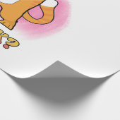 Ich mag Katzen, ok, Dabbing Katze Geschenkpapier (Ecke)