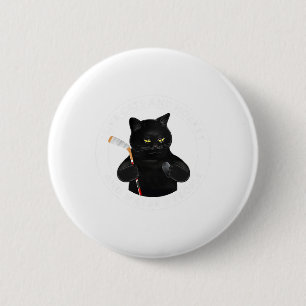 Ich mag Katzen und Hockey und vielleicht 3 Leute l Button