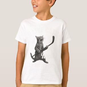 Ich mag Katzen und Hockey, vielleicht 3 Leute lust T-Shirt