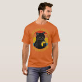 Ich mag Katzen und Tacos und vielleicht 3 Leute T-Shirt (Vorne ganz)