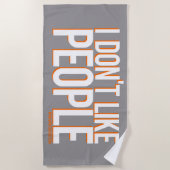 Ich mag kein Badetuch von Leuten (Vorderseite)