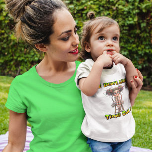 Ich mag keine Auszeit Kleinkind T-shirt