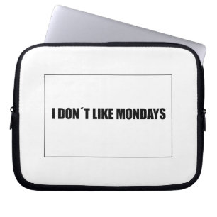 Ich mag keine Montage Laptopschutzhülle