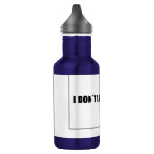 Ich mag keine Montage Trinkflasche (Links)