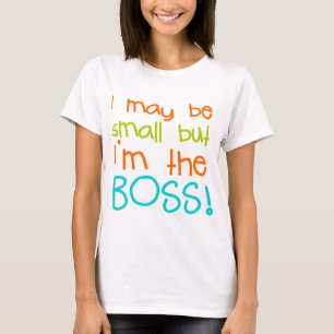 Ich mag klein sein, aber im Boss T-Shirt