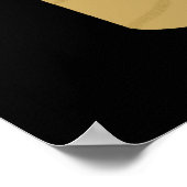 Ich mag Knotty Puns Funny Rope Pun Dark BG Poster (Ecke)