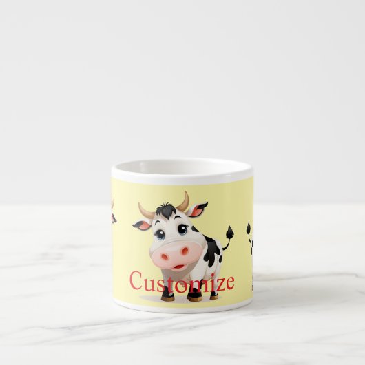 Ich mag Kühe Art Thunder_Cove Espressotasse (Vorderseite)