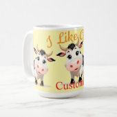 Ich mag Kühe Art Thunder_Cove Kaffeetasse (Vorderseite Links)
