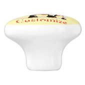 Ich mag Kühe Art Thunder_Cove Keramikknauf (Seitenansicht)