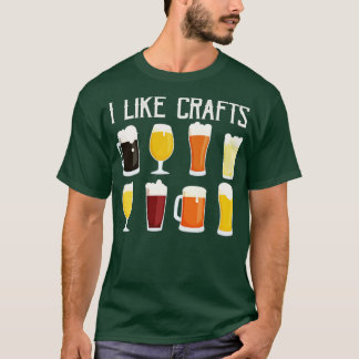 Ich mag Kunsthandwerksbiere T-Shirt