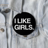 ICH MAG MÄDCHEN BUTTON (Beispiel)