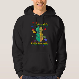 Ich mag Mädchen, die die Freiheit des Mädchens für Hoodie