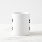 Ich mag Mädchen Kaffeetasse (Mittel)