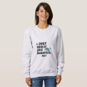 Ich mag Manatees wirklich, ok? Sweatshirt (Vorne ganz)