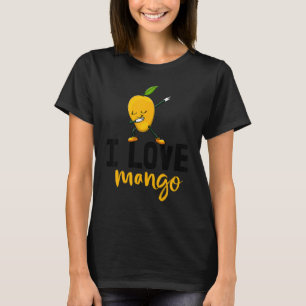 Ich mag Mango süß Dabbing Lustige Mango Frucht Lie T-Shirt