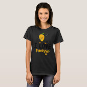 Ich mag Mango Sweet Dabbing Funny Mango Frucht Lie T-Shirt (Vorne ganz)