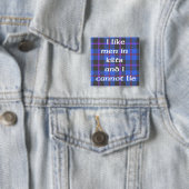 Ich mag Männer im Ausrüstungsknopf Button (Beispiel)
