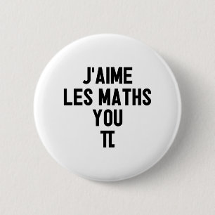 ICH MAG MATHE, YOU-PI! (Lehrer) Button