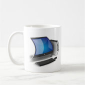 Ich mag mein Computing elastisch Kaffeetasse (Links)