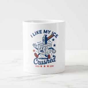 Ich mag mein Eis zerstoßen Jumbo-Tasse