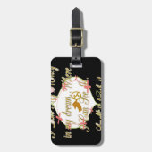 Ich mag mein Geld in meinen Träumen, wo ich kann. Gepäckanhänger (Vorderseite vertikal)