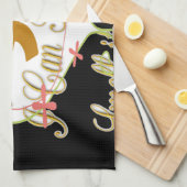 Ich mag mein Geld in meinen Träumen, wo ich kann. Geschirrtuch (Viertel Falte)