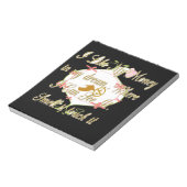 Ich mag mein Geld in meinen Träumen, wo ich kann. Notizblock (Rotiert)