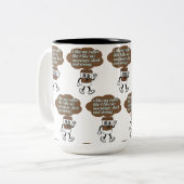 Ich mag mein Kaffeekorzio Zweifarbige Tasse (Vorderseite Links)