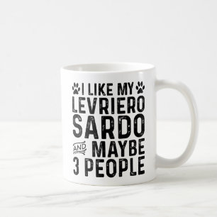 Ich mag mein Lavrierrio Sardo und 3 Personen Kaffeetasse