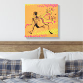 "Ich mag mein Leben bei der Leinwand (Insitu (Schlafzimmer))