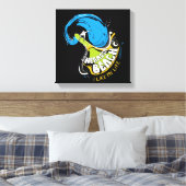 "Ich mag mein Leben" - originelle Leinwand (Insitu (Schlafzimmer))