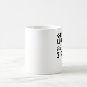 Ich mag mein Leonberger und 3 Leute Kaffeetasse (Mittel)