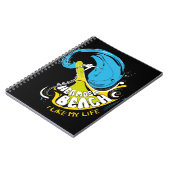 Ich mag mein Original-Notebook Notizblock (Linke Seite)