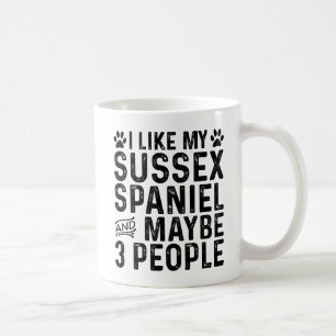 Ich mag mein Sussex Spanisch und 3 Personen Kaffeetasse