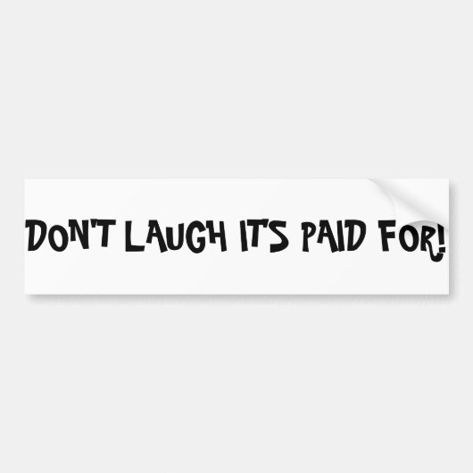 Ich mag mein zahlendes für Auto Autoaufkleber (Vorne)